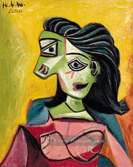 Bust of Woman 1940 cubism Pablo Picasso Ölgemälde